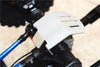 Traxxas TRX-4 Trail Defender Crawler Aluminum Front Or Rear Gear Box Bottom Protector Mount - 1Pc Set Silver