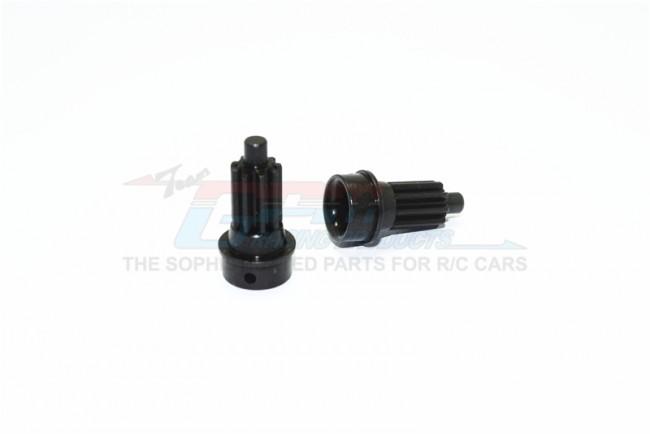 Traxxas TRX-4 Trail Defender Crawler Steel #45 Joints For Front CVD - 2Pcs Set Black