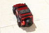Traxxas TRX-4 Trail Defender Crawler Aluminum 17X19 Hex + On-Road Rubber Radial Tires W/ Plastic Wheels - 24Pcs Set Black