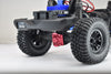 Aluminum 7075-T6 Front Or Rear Axle Cover for Traxxas 1:18 TRX4M Ford Bronco Crawler 97074-1 / TRX4M Land Rover Defender 97054-1 / TRX4M K10 High Trail Crawler 97064-1 Upgrades - Red