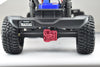 Aluminum 7075-T6 Front Or Rear Axle Cover for Traxxas 1:18 TRX4M Ford Bronco Crawler 97074-1 / TRX4M Land Rover Defender 97054-1 / TRX4M K10 High Trail Crawler 97064-1 Upgrades - Red
