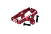 Aluminum 7075-T6 Servo Mount For Traxxas 1:18 TRX4M Ford Bronco Crawler 97074-1 / TRX4M Land Rover Defender 97054-1 Upgrades - Red