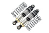 Aluminum 6061-T6 Front Or Rear Adjustable Spring Damper Shock Absorber 52mm For Traxxas 1:18 TRX4M Ford Bronco Crawler 97074-1 / TRX4M Land Rover Defender 97054-1 Upgrades - Silver