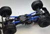 Aluminium 6061-T6 Adjustable Tie Rods Linkage For Traxxas 1:18 TRX4M Ford Bronco Crawler 97074-1 / TRX4M Land Rover Defender 97054-1 Upgrades - Silver