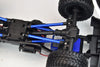 Aluminium 6061-T6 Adjustable Tie Rods Linkage For Traxxas 1:18 TRX4M Ford Bronco Crawler 97074-1 / TRX4M Land Rover Defender 97054-1 Upgrades - Black