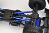 Aluminium 6061-T6 Adjustable Tie Rods Linkage For Traxxas 1:18 TRX4M Ford Bronco Crawler 97074-1 / TRX4M Land Rover Defender 97054-1 Upgrades - Silver