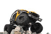1.33 Inch Beadlock Aluminum Alloy Wheel Rims Set (4 Poles) For Traxxas 1:18 TRX4M Ford Bronco / TRX4M Land Rover Defender / Axial 1:24 SCX24 Deadbolt / SCX24 Jeep Wrangler Upgrades - Charcoal