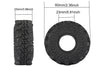 RC Crawler Car Widen 1.0 Inch High Adhesive Rubber Tires 60X25mm for Traxxas 1:18 TRX4M / Axial 1:24 SCX24 Upgrades