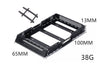 Metal Luggage Top Rack For Traxxas 1:18 TRX4M Ford Bronco Crawler 97074-1 Upgrades - Black
