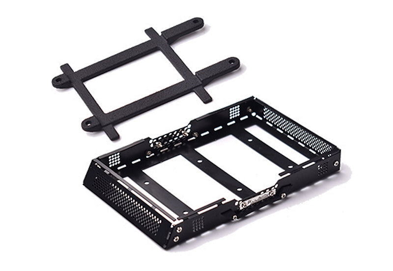 Metal Luggage Top Rack For Traxxas 1:18 TRX4M Ford Bronco Crawler 97074-1 Upgrades - Black