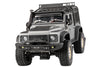 Acrylic Transparent Black Sunshade Rain Shield For Traxxas 1:18 TRX4M Ford Bronco Crawler 97074-1 / TRX4M Land Rover Defender 97054-1 Upgrades - Black