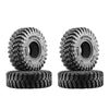 1.0 Inch Adhesive Rubber Tires 62mm X 20.5mm With Foam Inserts For Traxxas 1:18 TRX4M Ford Bronco / Land Rover Defender / Axial 1:24 SCX24 Deadbolt / Jeep Wrangler Upgrades