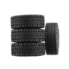 1.0 Inch Adhesive Rubber Tires 53mm X 20.5mm With Foam Inserts For Traxxas 1:18 TRX4M Ford Bronco / Land Rover Defender / Axial 1:24 SCX24 Deadbolt / Jeep Wrangler Upgrades