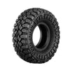 1.0 Inch Adhesive Rubber Tires 50.8mm X 22.5mm With Foam Inserts For Traxxas 1:18 TRX4M Ford Bronco / Land Rover Defender / Axial 1:24 SCX24 Deadbolt / Jeep Wrangler Upgrades