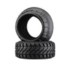 1.33 Inch Adhesive Rubber Tires 58mm X 24mm With Foam Inserts For Traxxas 1:18 TRX4M Ford Bronco / Land Rover Defender / Axial 1:24 SCX24 Deadbolt / Jeep Wrangler Upgrades