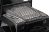 Metal Middle Trim Plate Of Engine Cover For Traxxas 1:18 TRX4M Land Rover Defender 97054-1 Upgrades - Silver