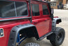 Aluminum Door Handle For TRX-4 Trail Defender Crawler - 16Pc Set Black