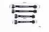 R/C Scale Accessories : Stainless Steel Door Handle For Traxxas TRX-4 Land Rover Defender D90 D110 - 4Pc Set Black