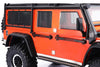R/C Scale Accessories : Stainless Steel Door Handle For Traxxas TRX-4 Land Rover Defender D90 D110 - 4Pc Set Black