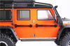 R/C Scale Accessories : Stainless Steel Door Handle For Traxxas TRX-4 Land Rover Defender D90 D110 - 4Pc Set Black
