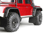 Polyurethane Front / Rear Skid Plate Upgrade Kit For TRX-4 Trail Defender Crawler - 16Pc Set		 Black
