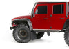 Polyurethane Front / Rear Skid Plate Upgrade Kit For TRX-4 Trail Defender Crawler - 16Pc Set		 Black