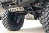 Stainless Steel Front Or Rear Chassis Protection Plate For TRX-4 Trail Defender Crawler - 1Pc Set