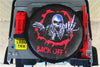 Skeleton Print Spare Tire Cover For TRX-4 Defender (82056-4) And TRX-4 Tactical Unit (82066-4) - 1Pc Black