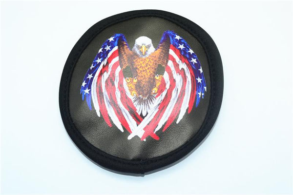 Bald Eagle Spare Tire Cover For TRX-4 Defender (82056-4) And TRX-4 Tactical Unit (82066-4) - 1Pc Black