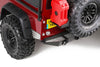R/C Scale Accessories : Simulation Stainless Steel Slip Proof Tread For TRX-4 Rear Bumper - 3Pc Set