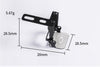 R/C Scale Accessories : Stainless Steel Side Step For TRX-4 Trail Defender Crawler - 18Pc Set Black
