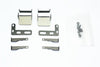 R/C Scale Accessories : Stainless Steel Side Step For TRX-4 Trail Defender Crawler - 18Pc Set Black
