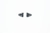 R/C Scale Accessories : Hood Hinges For TRX-4 Trail Defender Crawler - 2Pc Set		 Black