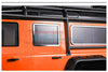 R/C Scale Accessories : Stainless Steel Window Frame For TRX-4 Trail Defender Crawler - 8Pc Set