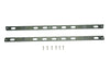 R/C Scale Accessories : Stainless Steel Door Edge Anti Scratch Strip For TRX-4 Trail Defender Crawler - 1Pr Set Black