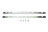 R/C Scale Accessories : Stainless Steel Door Edge Anti Scratch Strip For TRX-4 Trail Defender Crawler - 1Pr Set Silver