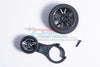 TQi Transmitter Extended Steering Wheel For Traxxas TRX-4 - 1Pc Black