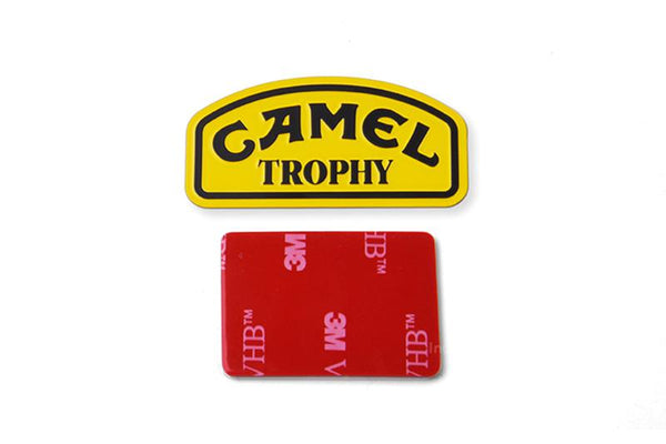 R/C Scale Accessories : Camel Trophy Metal Plate For TRX-4 Trail Defender Crawler - 1Pc 