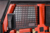 R/C Scale Accessories : Front Side Folding Window Guards For Traxxas TRX-4 Land Rover Defender D90 D110 - 88Pc Set Black