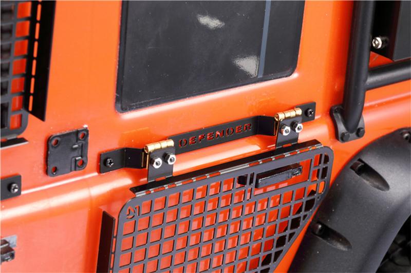 R/C Scale Accessories : Front Side Folding Window Guards For Traxxas T –  JTeamhobbies