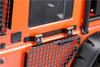 R/C Scale Accessories : Front Side Folding Window Guards For Traxxas TRX-4 Land Rover Defender D90 D110 - 88Pc Set Black