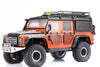 R/C Scale Accessories : Front Side Folding Window Guards For Traxxas TRX-4 Land Rover Defender D90 D110 - 88Pc Set Black