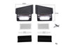R/C Scale Accessories : Metal Fender Vent (Style C) For Traxxas TRX-4 Land Rover Defender D90 D110 - 18Pc Set Black