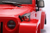 R/C Scale Accessories : Metal Cover Fender Vent For Traxxax TRX-4 Ford Bronco (82046-4) - 24Pc Set Black