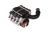 V8 Ls3 Engine Radiator With Cooling Fan For Traxxas TRX-4 Trail Defender Crawler - 1 Set