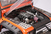 V8 LS3 Engine Radiator For Traxxas TRX-4 Trail Defender Crawler (Color Version) - 1 Set Red