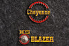 R/C Scale Accessories : Decor Mini Logo For Traxxas TRX-4 Chevrolet K5 Blazer (82076-4) - 2Pc Set