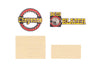 R/C Scale Accessories : Decor Mini Logo For Traxxas TRX-4 Chevrolet K5 Blazer (82076-4) - 2Pc Set