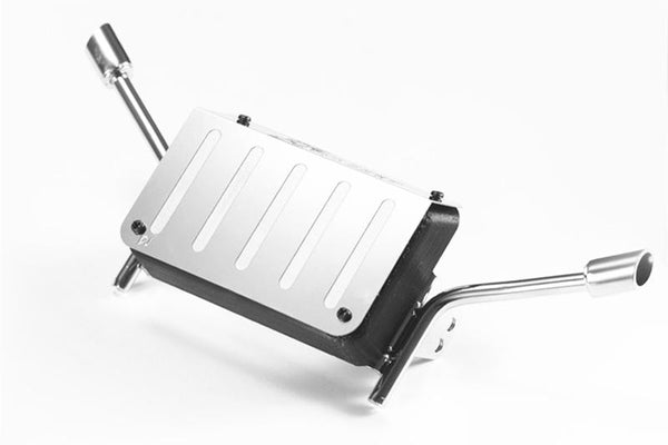 R/C Scale Accessories : Fuel Tank + Exhaust Pipe For Traxxas TRX-4 Chevrolet K5 Blazer (82076-4) - 1 Set
