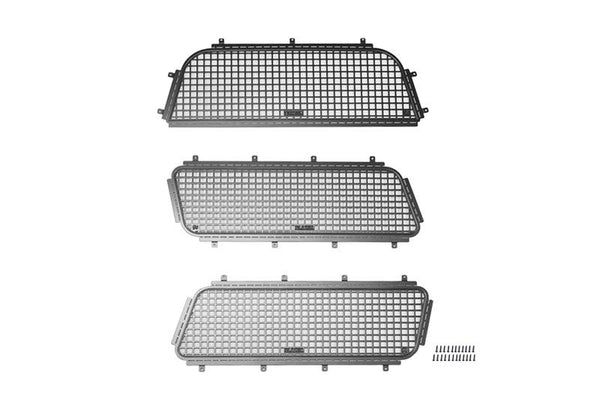 R/C Scale Accessories : Stainless Steel Window Guard For Traxxas TRX-4 Chevrolet K5 Blazer (82076-4) - 3Pc Set